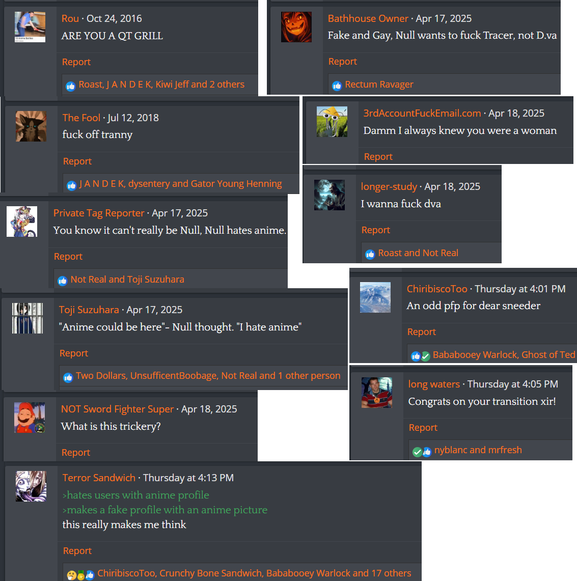 Null Test Account profile page comments.png
