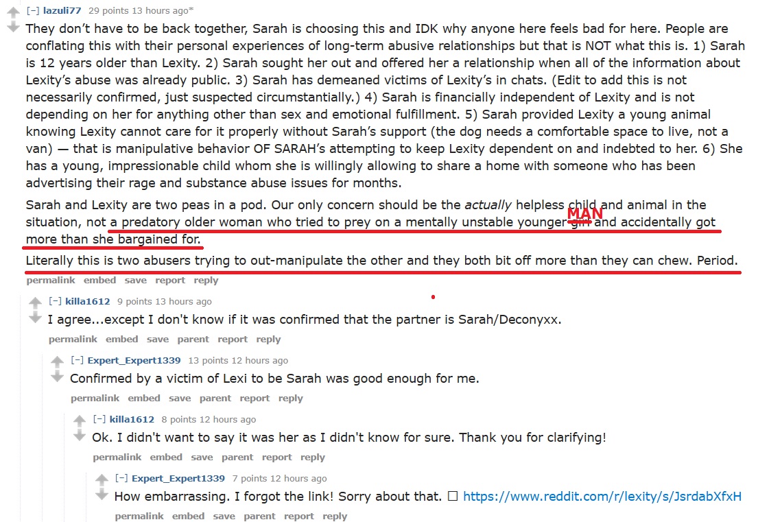 SarahLexity2AbusersTryingToOutAbuseEachOther.jpg