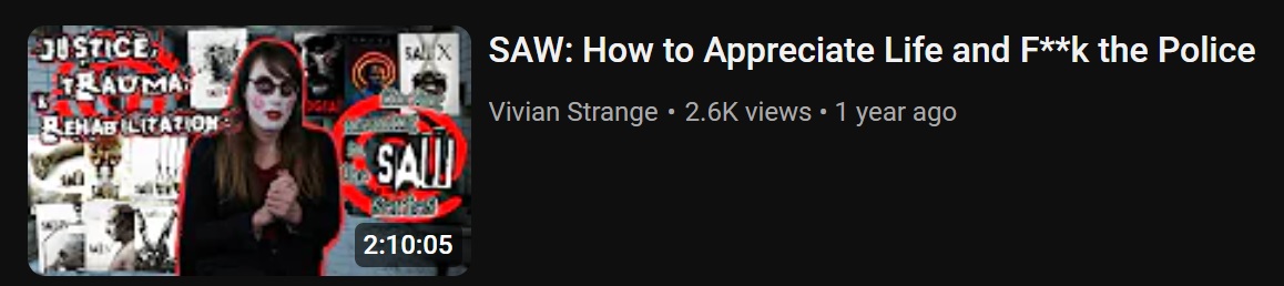 VivianStrangeSawHow2AppreciateLifeAndACAB.jpg