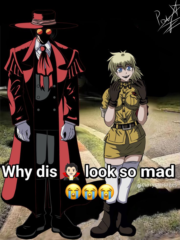 Why dis 🥷🏻 look so mad 😭😭😭 Hellsing (2).jpeg