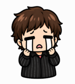Josh Moon - crying emoji - sitting in chair fat slob edition.png
