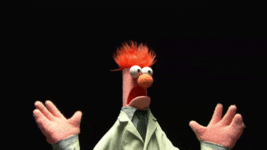beaker freak panic.gif