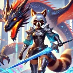 DALLE_2025-03-26_19.22.23_-_A_dynamic_fantasy_battle_scene_featuring_a_fierce_female_warrior_...webp